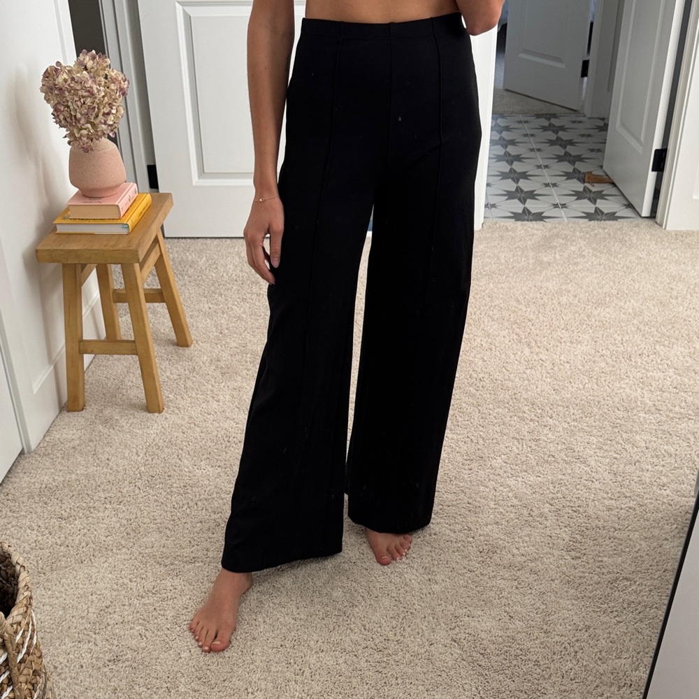 Max Studio Black Wide Leg Pants